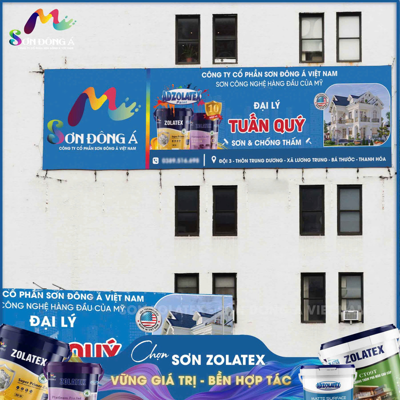 Các công trình tiêu biểu - Sơn Đông á VN  - Công Ty Cổ Phần Sơn Đông á VN